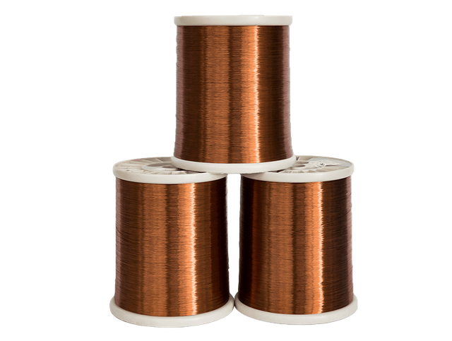 PEW QZ Class 130 Polyester Enameled Copper Round Wire