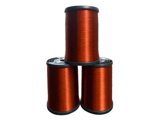 Enameled aluminium wire